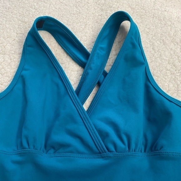 PH8 Blue Work Out Tank Top Size Small Teal Blue - Picture 2 of 5